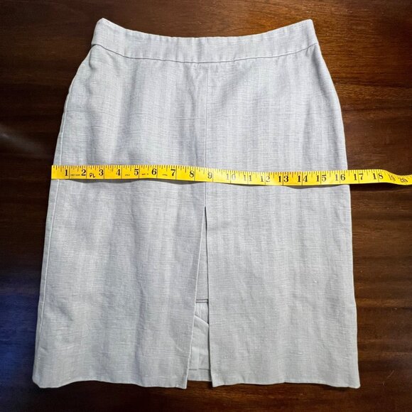 Kate Spade Herringbone Pencil Skirt Career Professional Office Lagom Size 00 - Picture 4 of 10